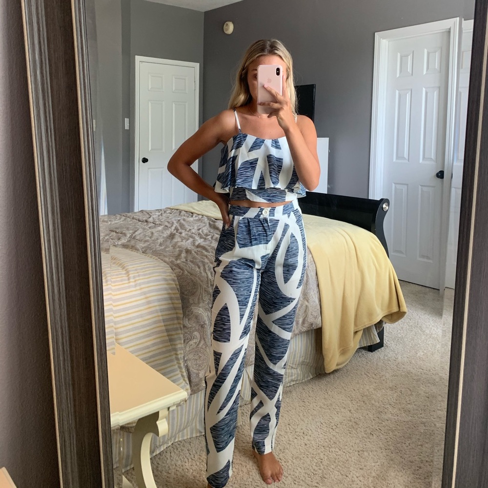 Two piece pants set